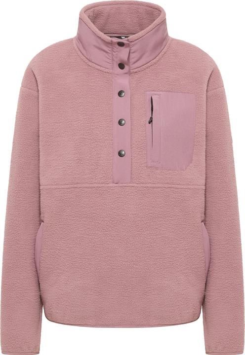 Immagine prodotto Witeblaze FLORA Felpa con cappuccio in pile da donna, tr grape grey L (L)