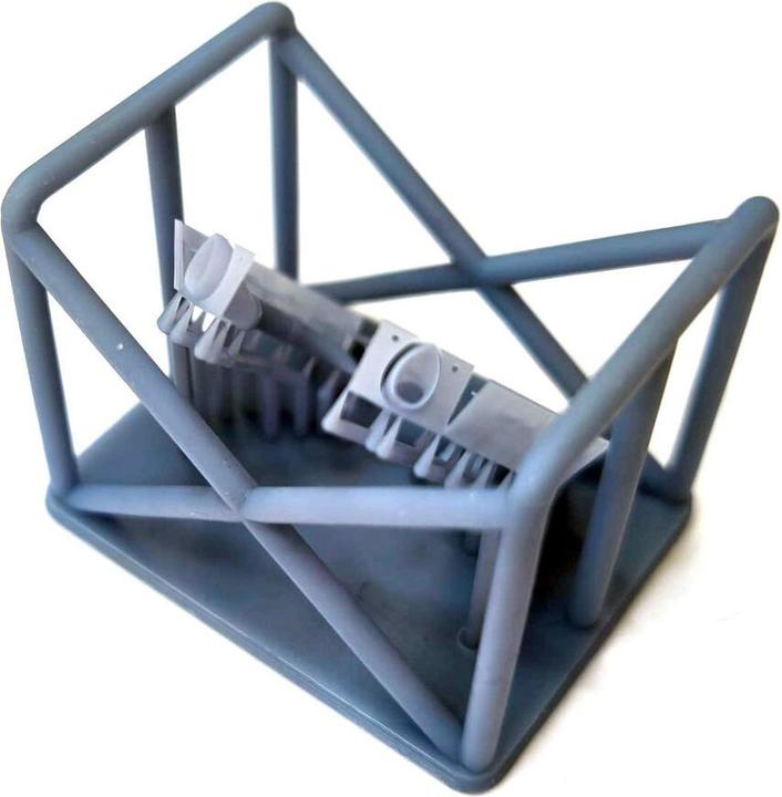 Actual product image Art Scale Kit A6M2 Zero open engine cooling flaps with exhausts detail set - ASK 3D print for Eduard