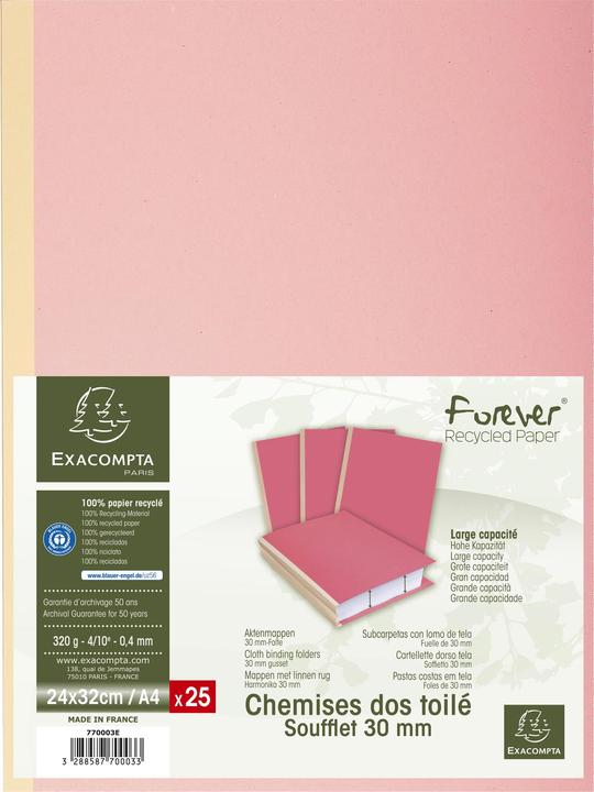Actual product image Exacompta Collection folders - File covers (A4, 25 x)