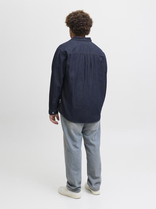 Produktbild Jack & Jones Jeanshemd Plus Size Jeanshemd (6XL)