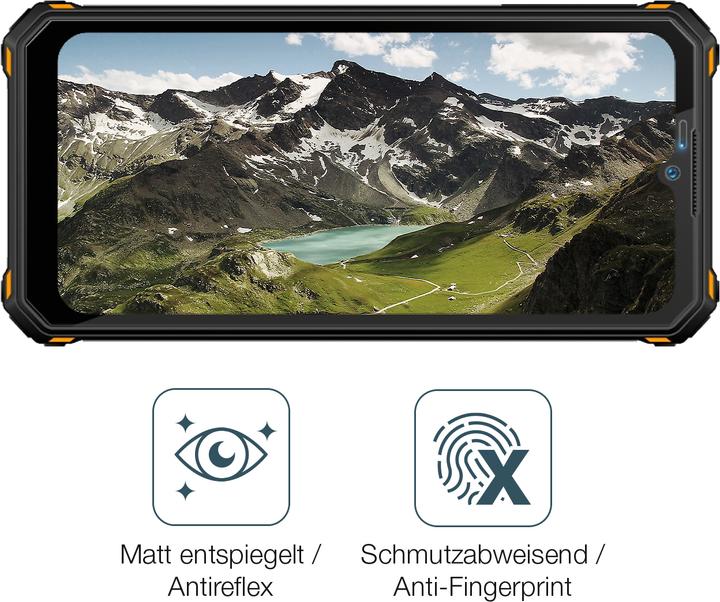 Actual product image Dipos Screen Protector Anti-Shock (2 Piece, Oukitel WP15)