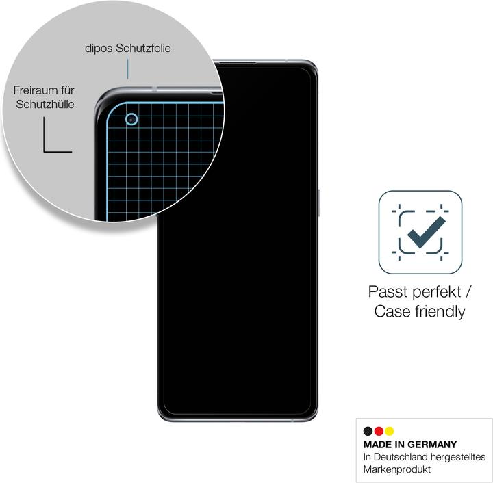 Produktbild Dipos Displayschutz Anti-Shock (2 Stück, Oppo Find X5 Pro)