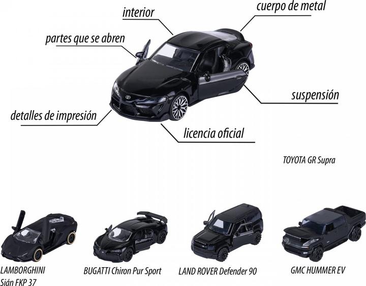 Produktbild Majorette Black Edition Next Gen Giftpack