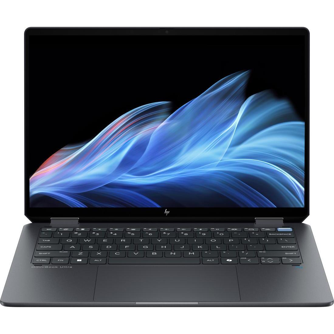 HP OmniBook Ultra Flip Laptop 14-fh0000nc (14", 1000 GB, 16 GB, DE), Notebook, Grau