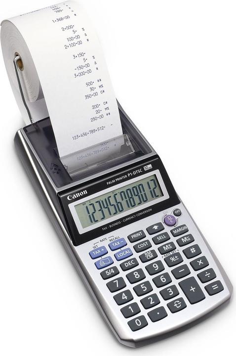 Canon Tischrechner P1-DTSC (Batteriebetrieb, Netzbetrieb)