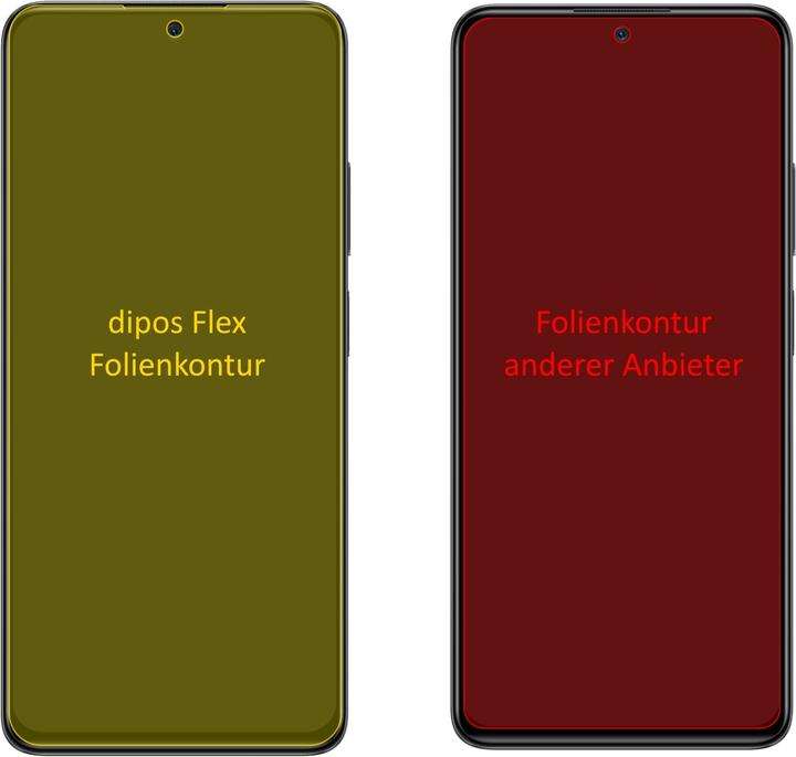 Produktbild Dipos Displayschutzfolie Full-Cover 3D (2 Stk., Xiaomi Redmi Note 11 Pro 5G)