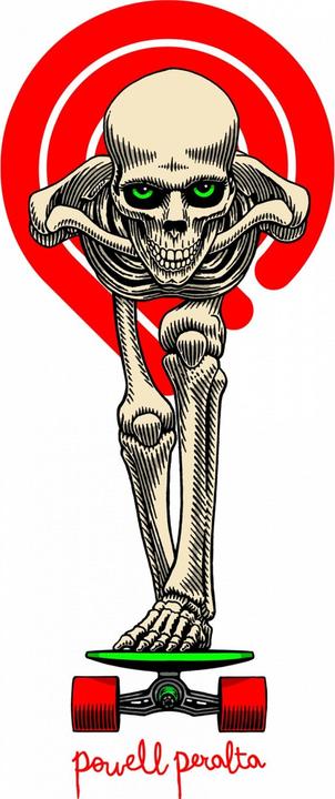 Immagine prodotto Tucking Skeleton Sticker 3"