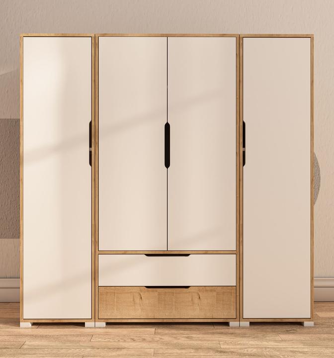 Image du produit Homitis Flora 184 Wardrobe (184 x 45 x 183 cm)