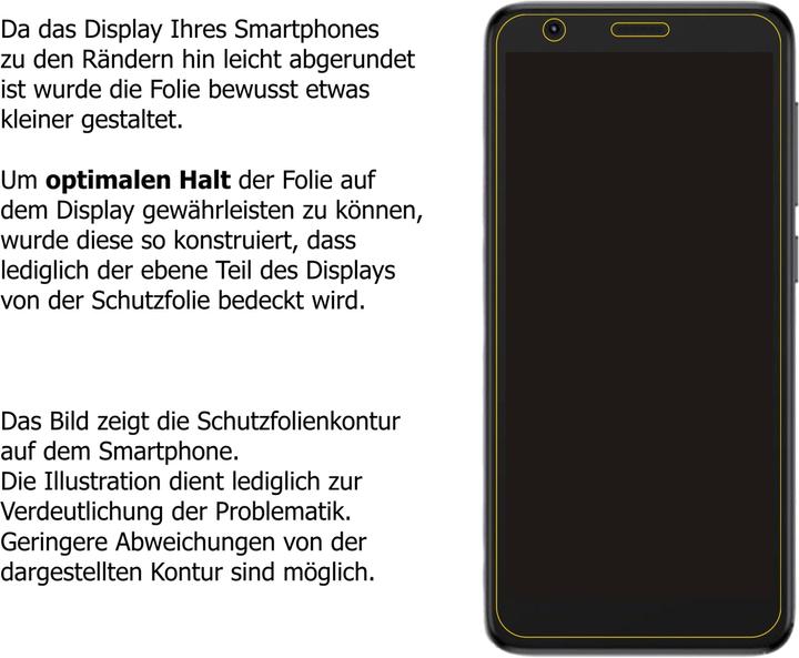 Actual product image Dipos Screen Protector Anti-Glare (5 Piece, ZTE Blade L9)