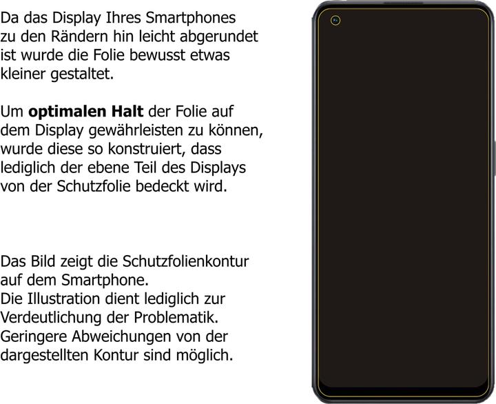 Actual product image Dipos Screen Protector 4-Way Privacy (1 Piece, Oppo A96 5G)