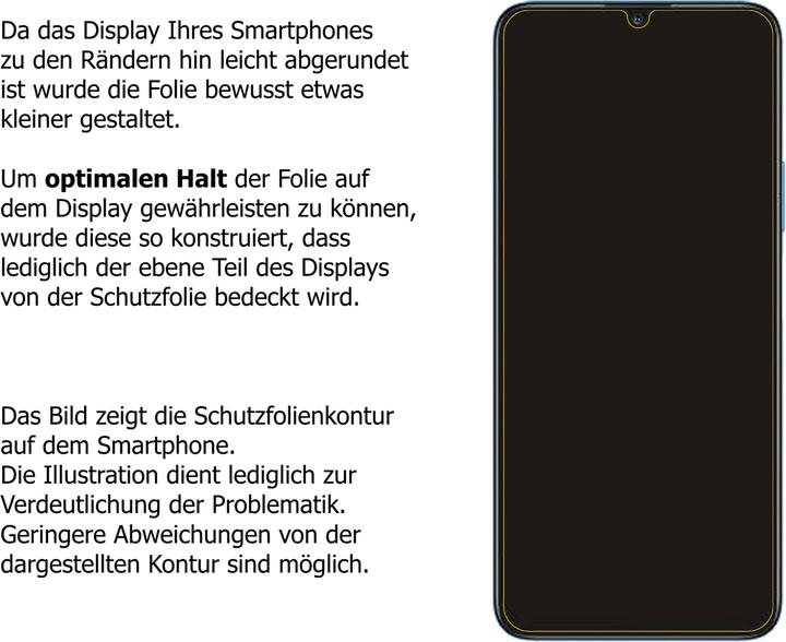 Actual product image Dipos Screen Protector Anti-Glare (2 Piece, Honor Play 30 Plus)