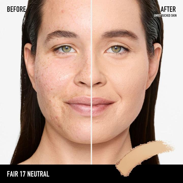 Actual product image Bare Minerals Bareminerals Barepro Skin-Perfecting Powder Foundation Matte Pressed Powder (Fair 17 Neutral)