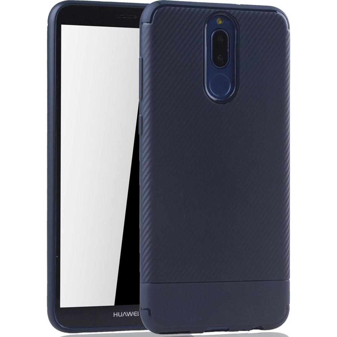 Thumbnail - König Design Huawei Mate 10 Lite Hülle Case Handy Cover Schutz Tasche Schutzhülle Bumper Blau (Huawei Mate 10 Lite), Sma...