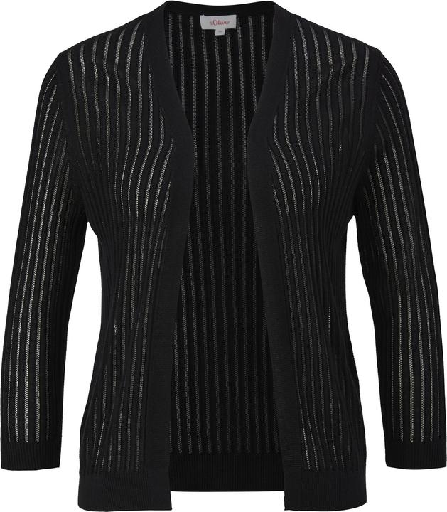 Actual product image s.Oliver Strickjacke Strickjacke aus Viskose (36)