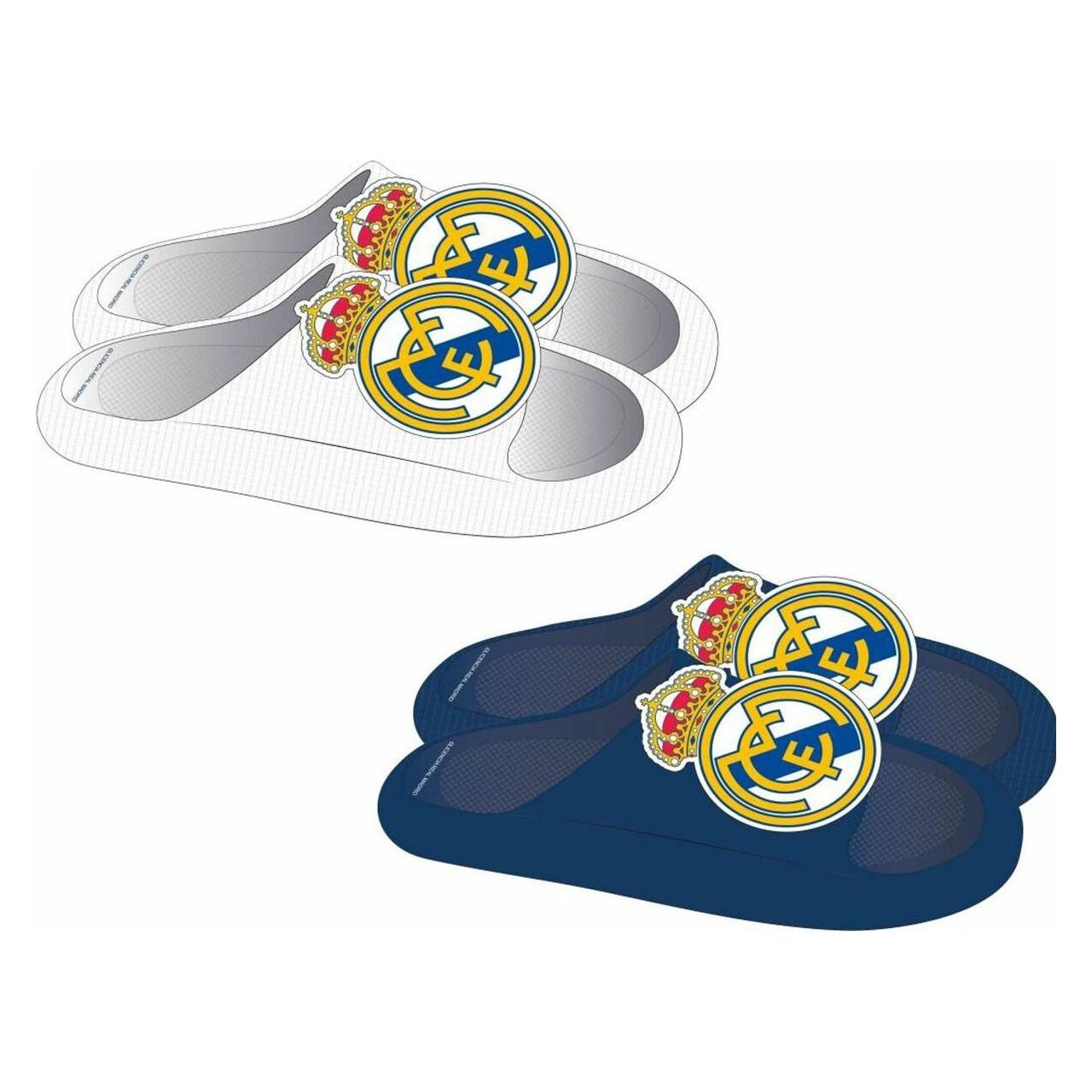 Real Madrid Cf, Mädchen, Flip-Flops, Kinder Sandalen Real Madrid C.F., Weiss, (28)