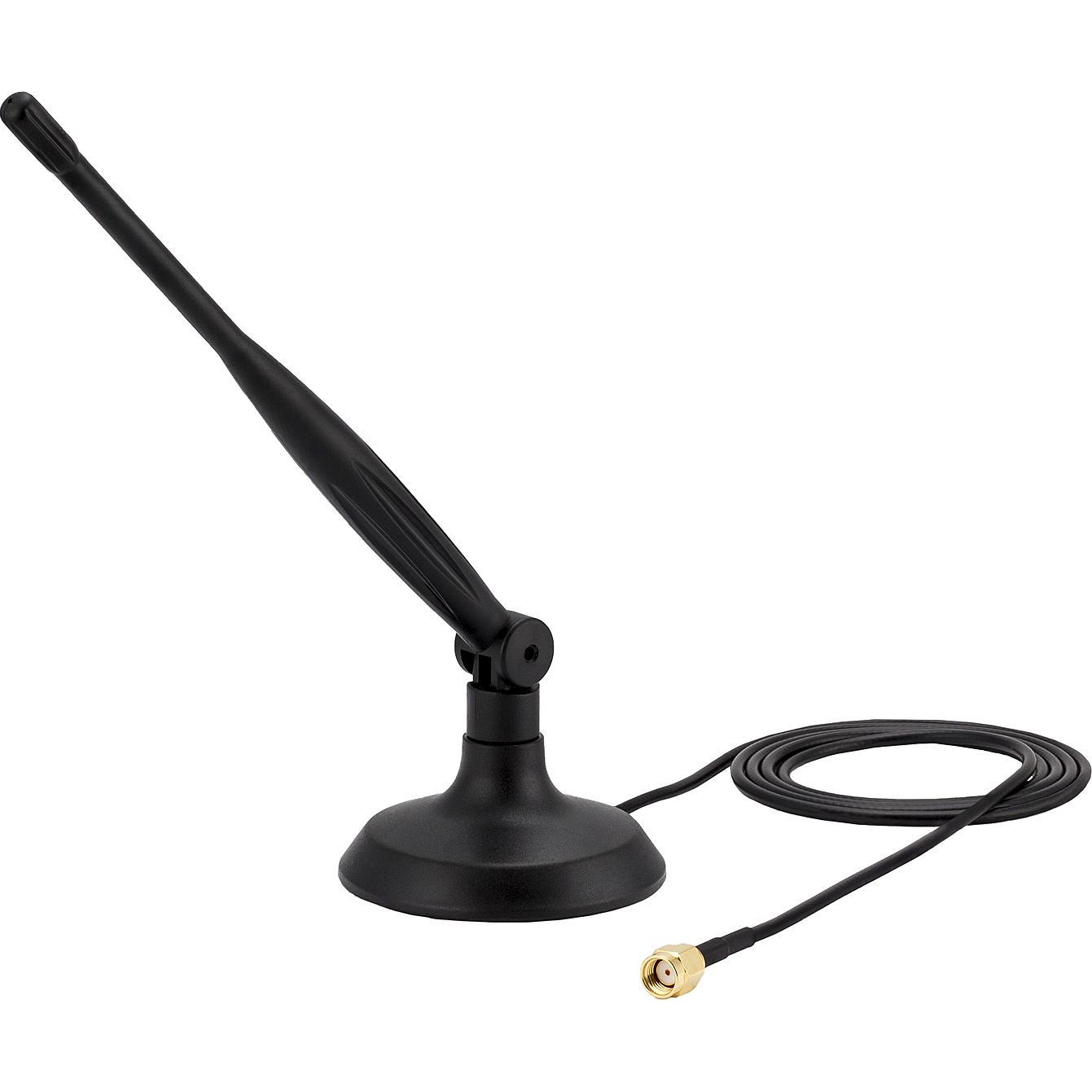 Metz Connect Metz 11094830 WLAN-Antenne mit Magnetfuss (WLAN), Netzwerkantenne