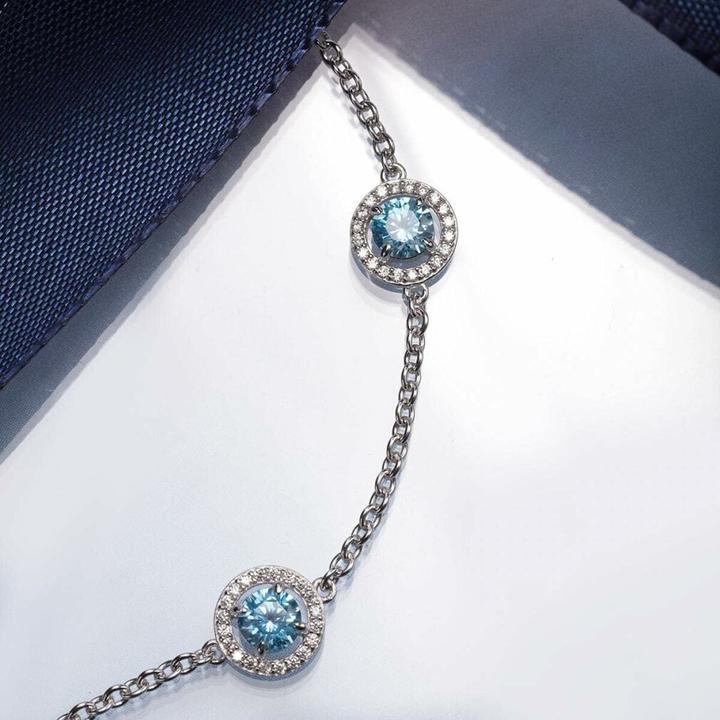 Immagine prodotto Morellato TESORI BR.CZ/ACQUAMARINA 16+3CM (Argento)