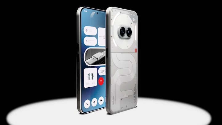 Produktbild Nothing Phone (2a) (128 GB, Weiss, 6.70", Dual SIM, 50 Mpx, 5G)