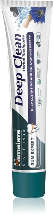 Himalaya Deep Clean Toothpaste with Activated Coconut Charcoal and Black Seed Oil 75ml (75 ml)