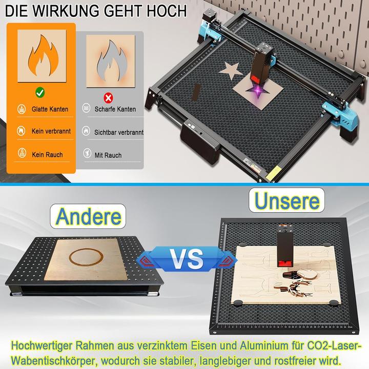 Image du produit Lfhelper Wabentisch für Graviermaschinen (400x400 mm)