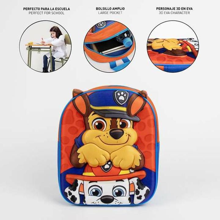 Produktbild Paw Patrol Schulrucksack The Blau 22 x 28 x 10 cm