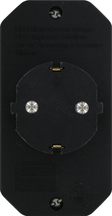 Produktbild Kopp Europa Adapter Schwarz