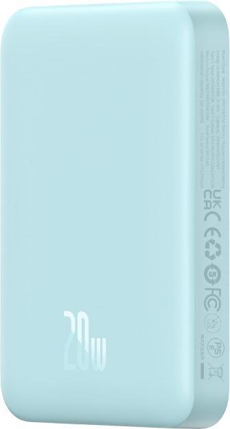 Actual product image Baseus Magnetic Mini Air Powerbank 10000mAh 20W (blue) (10000 mAh, 20 W, 37 Wh)