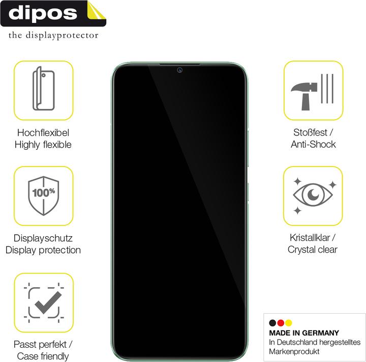 Actual product image Dipos Screen Protector Full-Cover 3D (2 Piece, Realme C11)