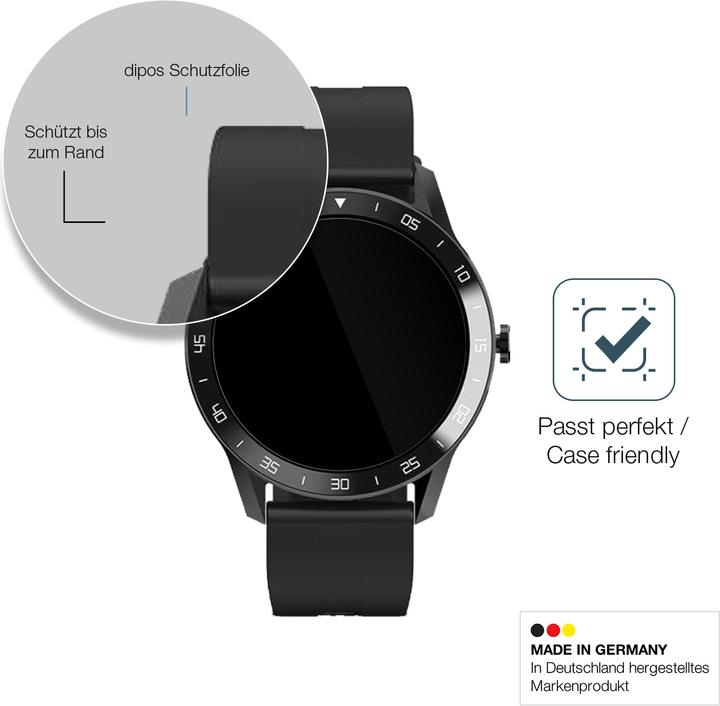 Actual product image Dipos Screen Protector Anti-Shock (Blackview X1)