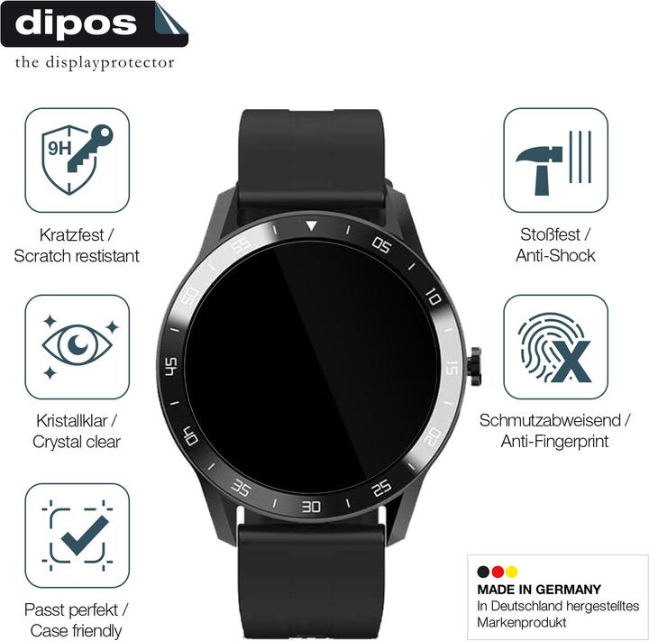 Actual product image Dipos Screen Protector Anti-Shock (Blackview X1)