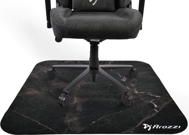 Actual product image Arozzi Computer chairs / desks ZONA Quattro Floor Pad | Black Marble (116 x 116 cm)
