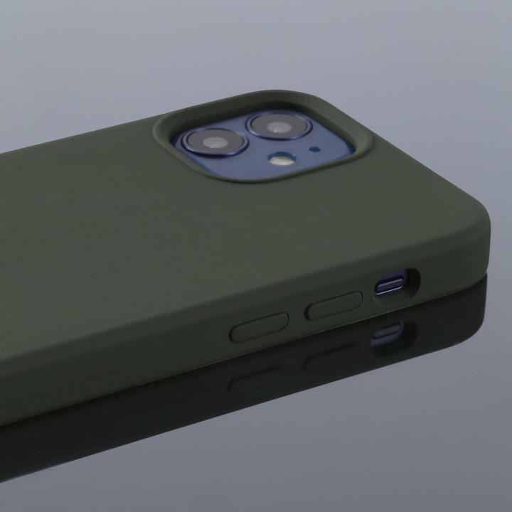 Produktbild Hama MagCase Finest Feel PRO Handy-Schutzhülle 13,7 cm (5.4" ) Cover Grün (Apple iPhone 12 mini)