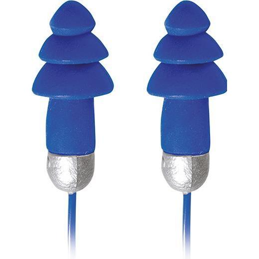 Thumbnail - Moldex, Gehörschutz, Gehörschutzstöpsel Rockets Full Detect mit Kordel SNR27 detektierbar blau (2 x)