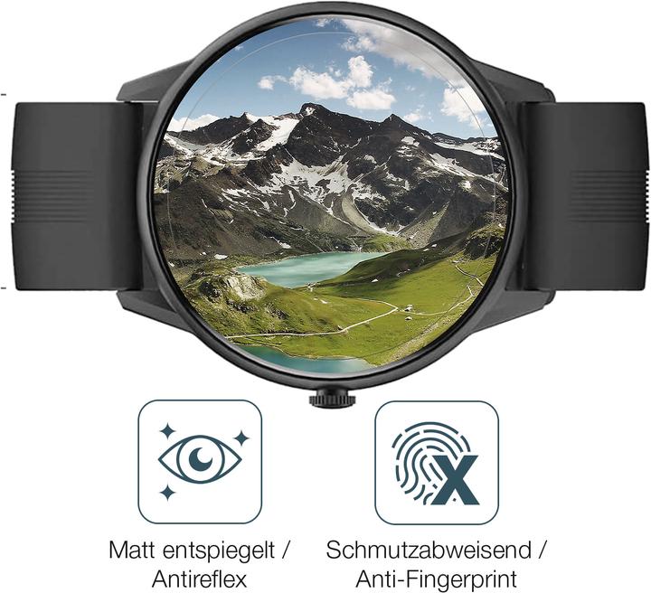 Actual product image Dipos Screen Protector Anti-Shock (Lytimes 1.3 inch smartwatch)