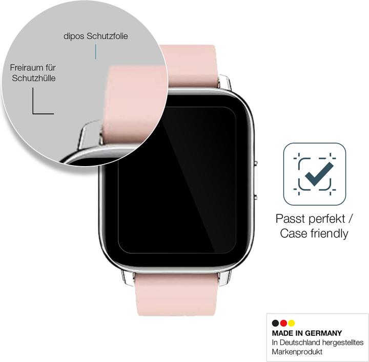 Actual product image Dipos Screen Protector Anti-Shock (Togala Smartwatch)