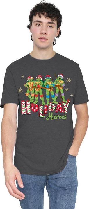 Image du produit Teenage Mutant NT - T-shirt HOLIDAY HEROES - Adulte (L)