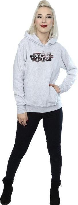 Produktbild Star Wars The Last Jedi Spray Logo Kapuzenpullover (L)