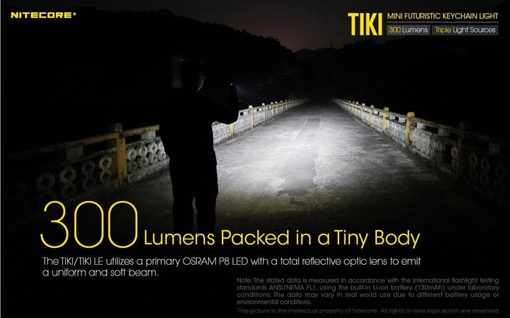 Produktbild Nitecore TIKI LE - 300 Lumen (5.50 cm, 300 lm)