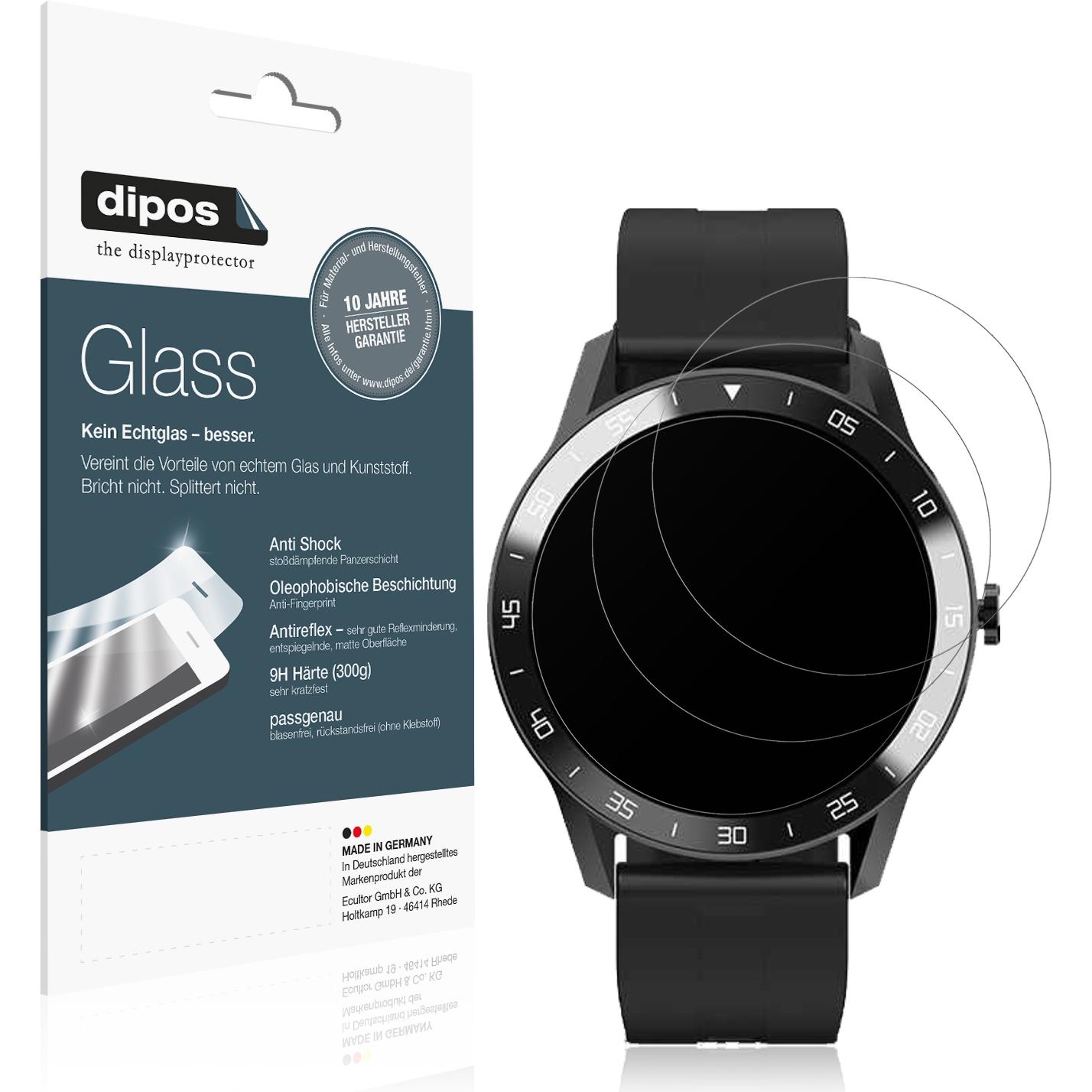 Thumbnail - Dipos Displayschutz Anti-Shock, Smartwatch Schutzfolie, Transparent