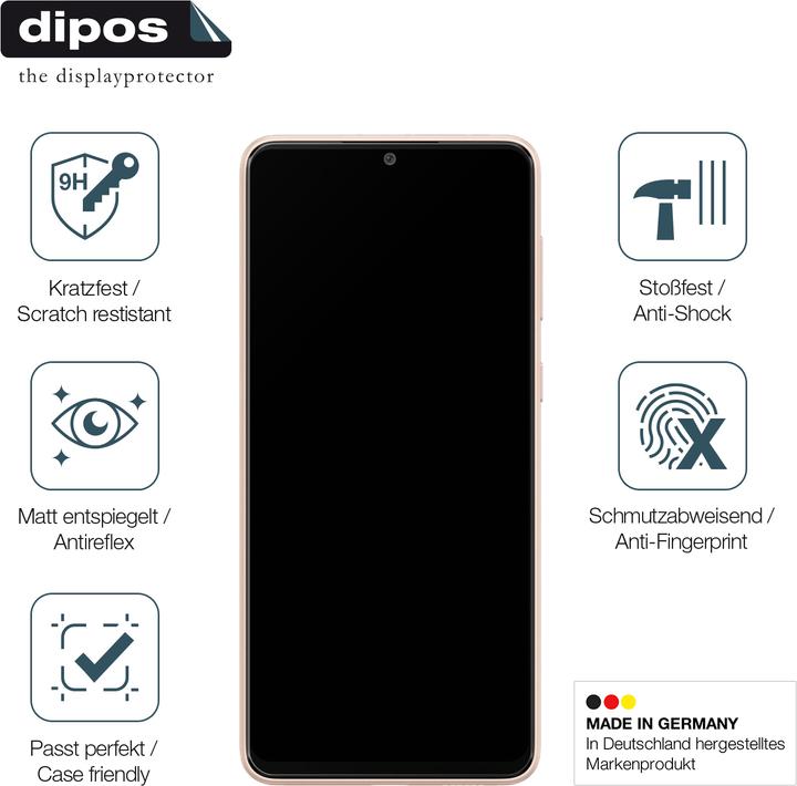 Actual product image Dipos Screen Protector Anti-Shock (1 Piece, Samsung Galaxy A33)