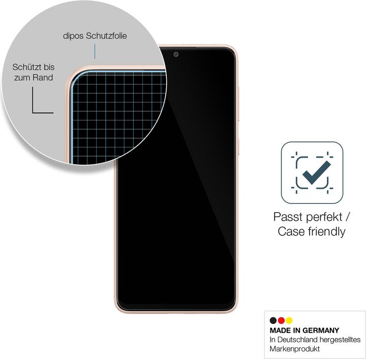 Produktbild Dipos Displayschutz Anti-Shock (1 Stück, Samsung Galaxy A33)