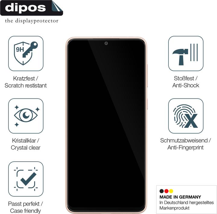 Produktbild Dipos Displayschutz Anti-Shock (1 Stück, Samsung Galaxy A33)