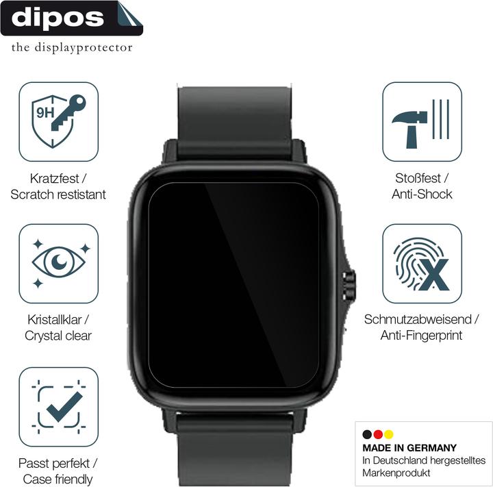 Actual product image Dipos Screen Protector Anti-Shock