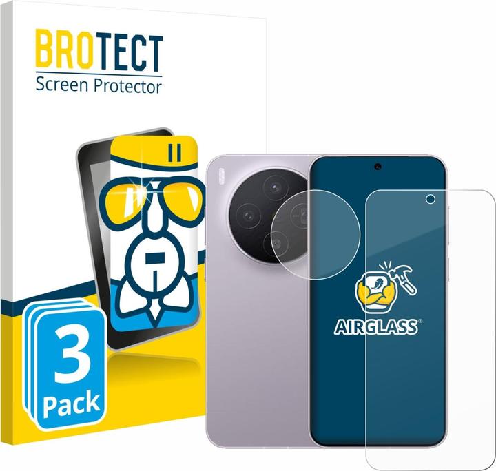 Actual product image BROTECT AirGlass Glass (3 pcs., Landvo XM300 Pro)