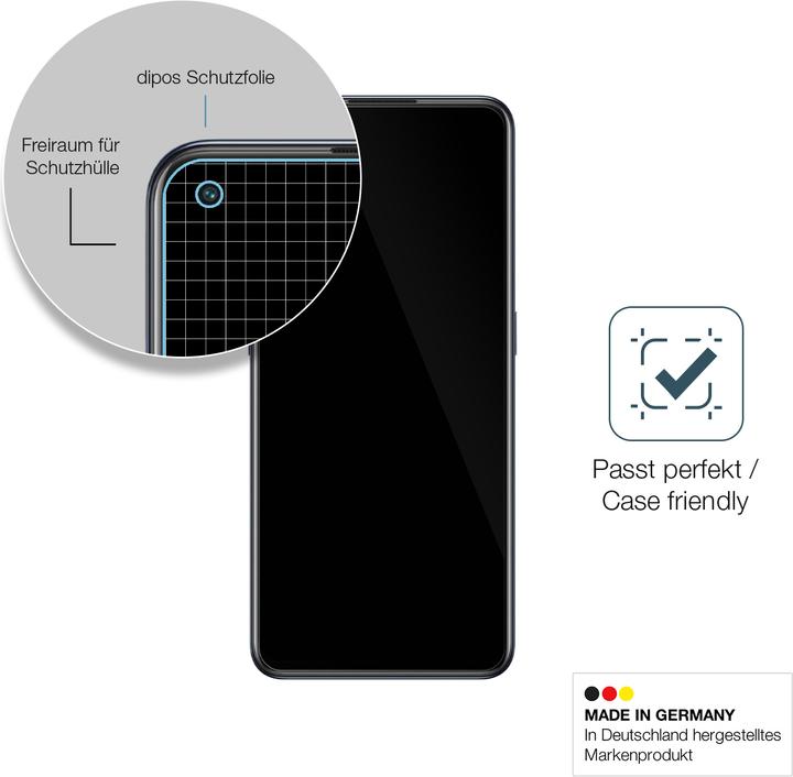 Actual product image Dipos Screen Protector Anti-Shock (2 Piece, Oppo Reno 7 5G)