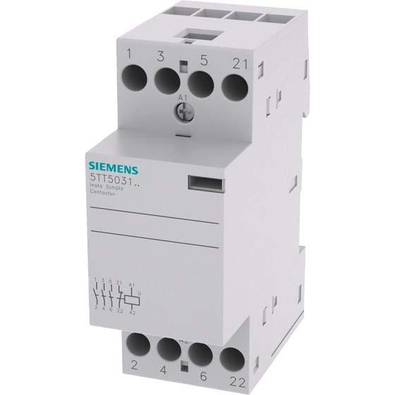 Siemens Installationsschütz 5TT5031-0 m 3 Schliessern u 1Ö Kontakt, Relais