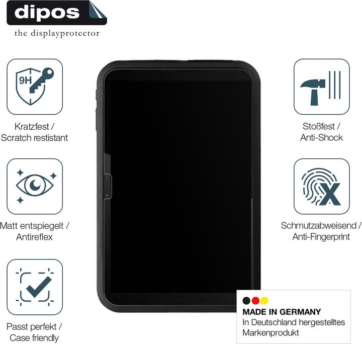 Image du produit Dipos Film de Protection d’écran Anti-Shock (2 pièce(s), T1075)