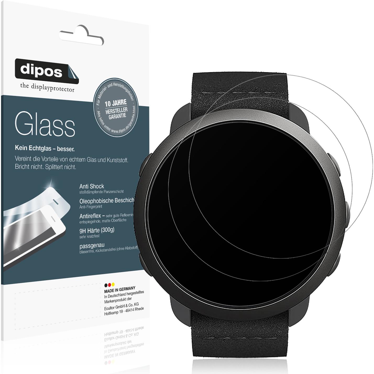 Dipos Displayschutz Anti-Shock, Smartwatch Schutzfolie, Transparent