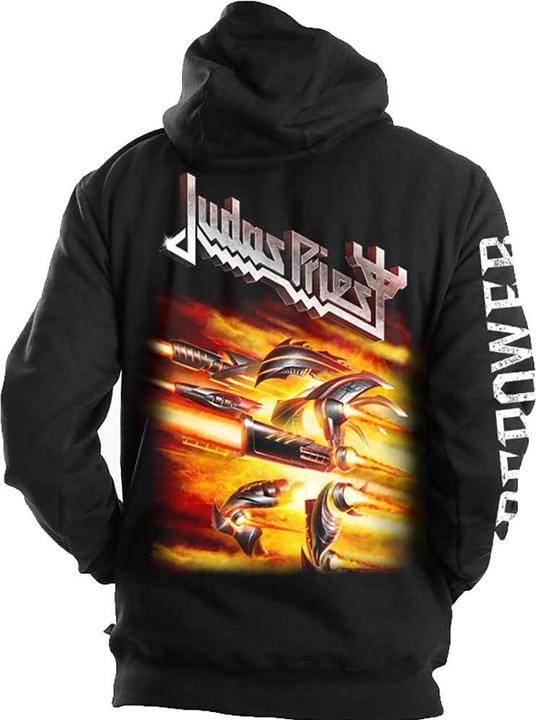 Produktbild Judas Priest Firepower Hoodie mit durchgehendem Reissverschluss (S)
