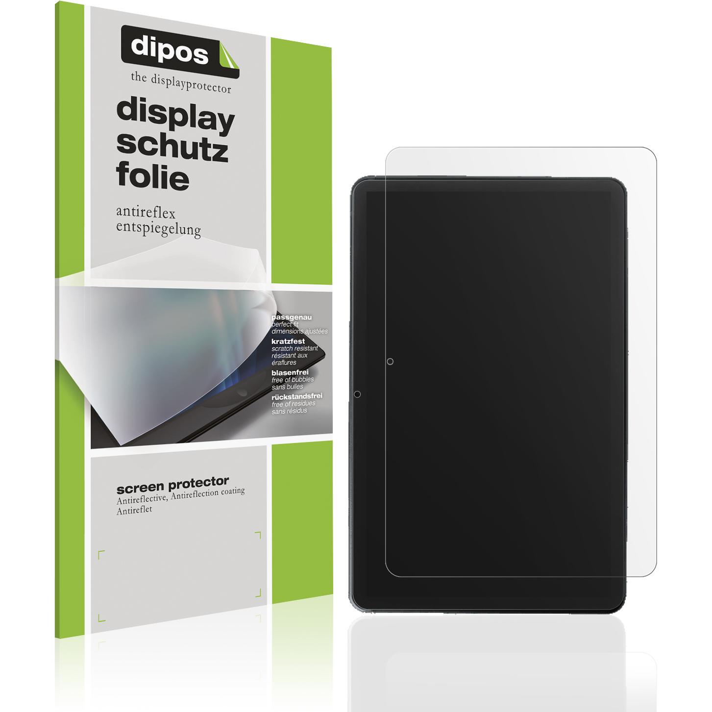 Dipos Displayschutzfolie Antireflex (2 Stück, Lifetab P10752), Tablet Schutzfolie